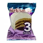 Alfajor Las Colonias Recheio Doce De Leite Cobertura Branca 65G