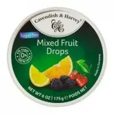 BALA CAVENDISH FRUTAS DIVERSAS SEM AÇÚCAR LATA 200G