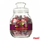 BALA CAVENDISH FRUTAS VERMELHAS EMBALAGEM VIDRO 966G