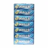 BALA HALLS AZUL MENTHO LYPTUS DISPLAY C/ 21 UND