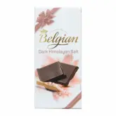 BARRA CHOCOLATE AMARGO BELGIAN COM SAL DO HIMALAIA 100G