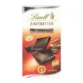 Barra Chocolate Lindt Amargo Sem Açucar 100G