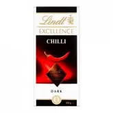 BARRA CHOCOLATE LINDT EXCELLENCE AMARGO COM PIMENTA 100G