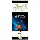 Barra Chocolate Lindt Excellence Amargo Com Sal Marinho 100G