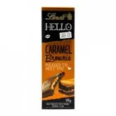 BARRA CHOCOLATE LINDT HELLO AO LEITE CARAMEL BROWNIE 100G