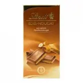 Barra Chocolate Lindt Recheio Mousse De Avelãs 100G