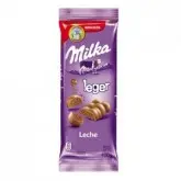 BARRA CHOCOLATE MILKA LEGER AERADO AO LEITE 100G (ARG)