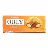 BARRA CHOCOLATE ORLY LARANJA 115G