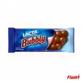 BARRA DE CHOCOLATE LACTA BUBBLY AO LEITE 110G