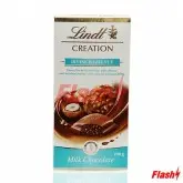 BARRA DE CHOCOLATE LINDT CREATION DIVINE HAZELNUTS MILK 100G