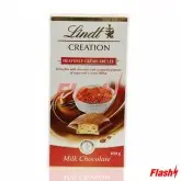 BARRA DE CHOCOLATE LINDT CREME BRULEE 100G (CREATION)