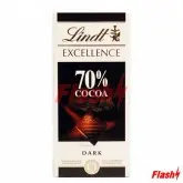 BARRA DE CHOCOLATE LINDT EXCELLENCE AMARGO 70% CACAO 100G