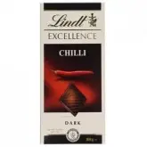 Barra De Chocolate Lindt Excellence Amargo C/ Pimenta 100G