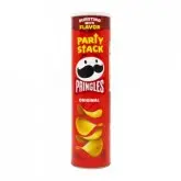 BATATA PRINGLES PARTY STACK SABOR ORIGINAL TUBO 194G