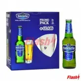 CERVEJA BAVARIA KIT LN 5X330ML + COPO