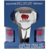 CERVEJA DELIRIUM TREMENS KIT 4 LN 330ML + 1 COPO