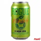 CERVEJA ROGUE 6 HOP IPA LT 355ML