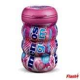 CHICLETES SEM AÇUCAR MENTOS USA ALGODÃO DOCE POTE 50UND