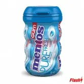 CHICLETES SEM AÇUCAR MENTOS USA FRESH MINT POTE 50UND
