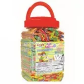 CHICLETES TATUAGEM LAS DELICIAS POTE 100 PCS