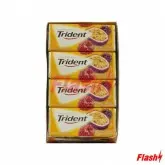 CHICLETES TRIDENT AMERICANO PASSIONBERRY TWIST DISPLAY C/ 12 UND