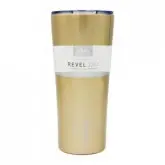 COPO TÉRMICO HYDRAPEAK DORADO COM TAMPA 650ML