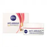 CREME ANTIRRUGAS COM REFIRMANTE +45 ANOS FATOR 25 NIVEA 50ML