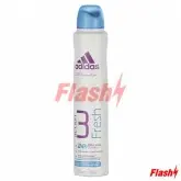 DESODORANTE ADIDAS FEMININO SPRAY FRESH 200ML