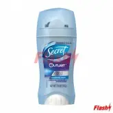 Desodorante Secret solido invisible outlast clean 73GR