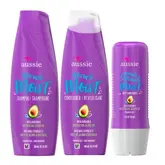 Kit Aussie Shampoo 355Ml + Condicionador 355Ml + Máscara 3 Minutos 236Ml