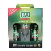KIT CERVEJA DAB 4 LONG NECK 330ML + 1 COPO PERSONALIZADO