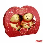 KIT COM 2 URSINHOS DE CHOCOLATE LINDT AO LEITE (TEDDY) 200G