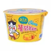 MACARRÃO INSTANTÂNEO SAMYANG FRANGO APIMENTADO COM QUEIJO POTE 105G
