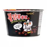 MACARRÃO INSTANTÂNEO SAMYANG FRANGO EXTRA PICANTE POTE 105G