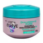 Máscara De Tratamento Loreal Elvive Hidratação Leve Com Ácido Hialurônico 300Ml