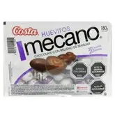 Mini Ovos Ao Leite Recheio Doce De Leite Mecano Bandeja Pascoa 168G Costa