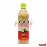 OKF ÁGUA DE CÔCO COM MORANGO GARRAFA 500ML