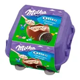 Ovo Páscoa Milka Oreo De Colher Com 4 Unidades 128G