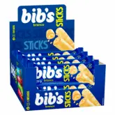 PALITOS WAFER CROCANTE BIBS CHOCOLATE BRANCO DISPLAY 16X32G