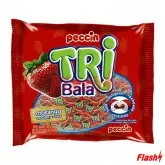 PECCIN BALA TRI MORANGO PCT 600G