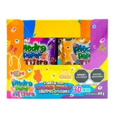 Pirulito Pedra/Papel/Tesoura Las Delicias Caixa Com 30 Unidades