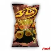 SALGADINHO DE MILHO 3D SABOR QUEIJO PACOTE 88G