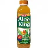 SUCO DE MANGA SEM AÇUCAR OKF COM ALOE VERA GARRAFA PET 500ML