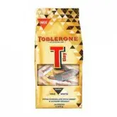 Toblerone Mini Sabores Variados (Milk, Dark, White) Bolsa 272G