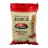 TORRADINHAS ASSADAS DE ARROZ COM SAL 120G DOS HERMANOS