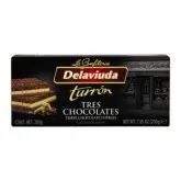 TORRONE DELAVIUDA TRES CHOCOLATES 200G
