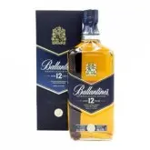 WHISKY BALLANTINES 12 ANOS GARRAFA 1LT COM CAIXA