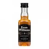 Whisky Evan Williams Bourbon Miniatura 50Ml