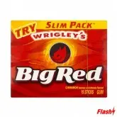 WRIGLEYS CHICLETE BIG RED 15 STICKS