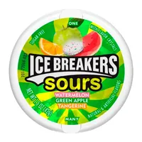 Bala Ice Breakers Sour Melancia 42G em Flash Importados